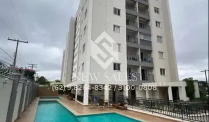 APARTAMENTO 2 QUARTOS 1 SUITE 58 MTS VILA ALZIRA AP DE GOIANIA