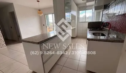 APARTAMENTO 3 QUARTOS 1 SUITE 1 VAGA VARANDA VISTA LIVRE 75 MTS GOIANIA 2