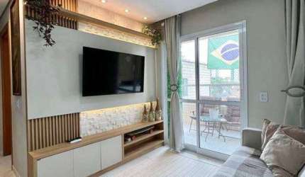 Apartamento com 2 dorms, Ocian, Praia Grande! - Cód: ACT2387