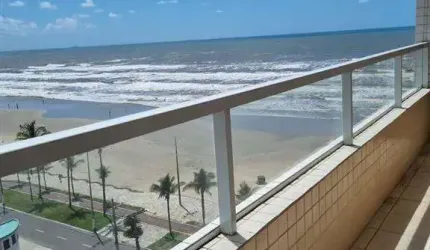 PREDIO FRENTE MAR COM VISTA LATERAL DO  MAR, FINANCIA!