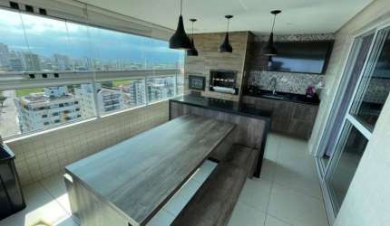 TÁ LINDA VIU!! COBERTURA DUPLEX MOBILIADA COM 4 SUÍTE E 4 VAGAS * GUILHERMINA
