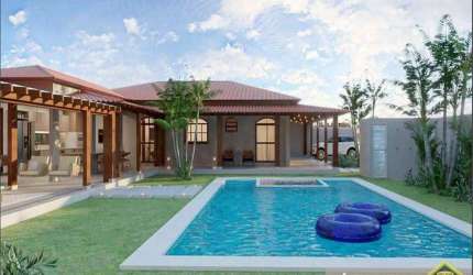Linda casa!! Projeto moderno, 7 suítes, pertinho da praia!