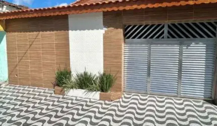 Casa Térrea Geminada - 2 dorms 2 vagas - Quietude - Praia Grande
