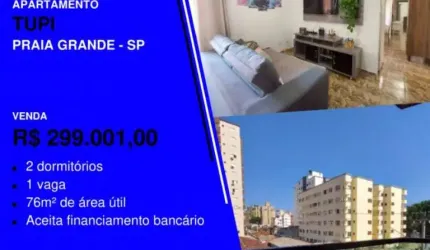 VENDE RÁPIDO EIN! 2 DORMS MOBILIADO COM SACADA POR APENAS...