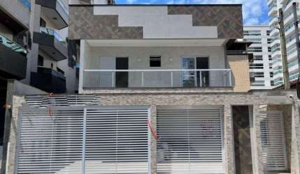 Lindo Sobrado de Condomínio Novo Nunca Habitado - 2 dorms! Financia!