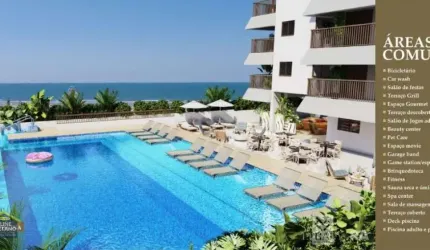 Alto Padrão, perto da praia- 2 dorms 2 vagas - Parcele direto Construtora!