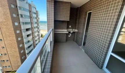 Prédio em frente ao mar! Entrada de R$ 191 mil!! 1 Dormitório!!