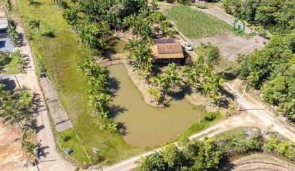 Sítio com 2 dormitórios à venda, 25080 m² por R$ 700.000,00 - Campinha - Massaranduba/SC
