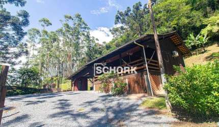 Sítio com 2 dormitórios à venda, 81213 m² por R$ 880.000,00 - Liberdade  - Benedito Novo/SC