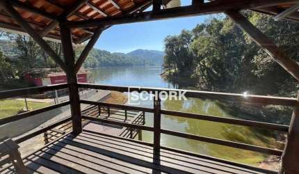 Casa com 4 dormitórios à venda, 230 m² por R$ 1.080.000,00 - Barragem Rio Bonito - Rio dos Cedros/SC