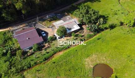 Sítio com 2 dormitórios à venda, 59524 m² por R$ 1.080.000,00 - Encano Do Norte - Indaial/SC