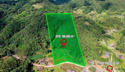 Sítio com 3 dormitórios à venda, 106065 m² por R$ 3.000.000,00 - Vila Itoupava - Blumenau/SC