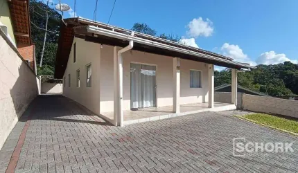 Casa com 3 dormitórios para alugar, 88 m² por R$ 2.262,03/mês - Testo Salto - Blumenau/SC