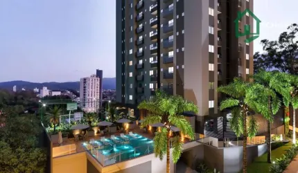 Apartamento com 2 dormitórios à venda, 65 m² por R$ 614.620,00 - Vila Nova - Blumenau/SC