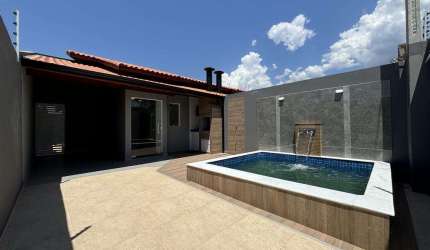 Casa à venda em Itanhaém, Nova Itanhaém, com 3 quartos, com 85 m²