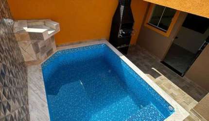 Sobrado à venda em Itanhaém, Cibratel II, com 2 quartos, com 59 m²