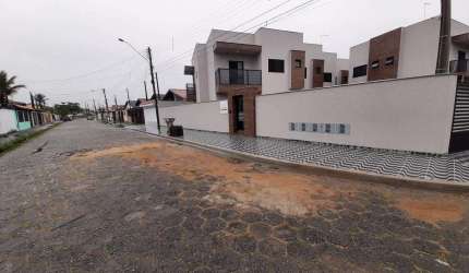 Sobrado de Condomínio com 2 dorms, Vila Anhanguera, Mongaguá - R$ 375 mil, Cod: 70509577