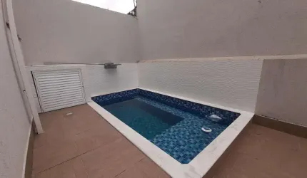 Sobrado de Condomínio com 2 dorms, Pedreira, Mongaguá - R$ 295 mil, Cod: 70509552