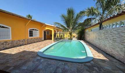 Casa à venda em Mongaguá, Agenor de Campos - Oportunidade Imperdível com 02 dormitórios e piscina!