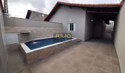 casa nova, com excelente localização e lazer completo para toda a família em Mongaguá