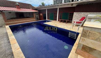 Casa à venda em Mongaguá, Agenor de Campos, com 4 quartos, com 260 m²