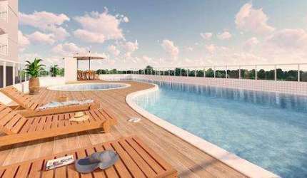 Apartamento à venda em Mongaguá, Vila São Paulo, com 2 quartos, com 89.59 m², Residencial Platinum