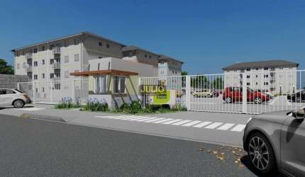 Apartamento com 2 dorms, Itaguaí, Mongaguá - R$ 238 mil, Cod: 70508497