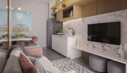 Apartamento com 2 quartos à venda na Rua Maranhão, 1430, Água Verde, Curitiba, 40 m2 por R$ 479.900