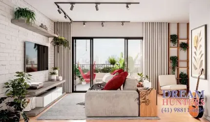 Apartamento com 3 quartos à venda na Avenida Cândido Hartmann, 5228, Santa Felicidade, Curitiba, 86 m2 por R$ 752.000
