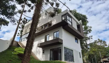 Casa em condomínio fechado com 4 quartos à venda na Travessa Taboão, 358, Abranches, Curitiba, 385 m2 por R$ 2.749.000