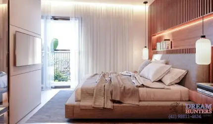 Apartamento com 2 quartos à venda na Rua Coronel Dulcídio, 915, Batel, Curitiba, 63 m2 por R$ 1.280.000
