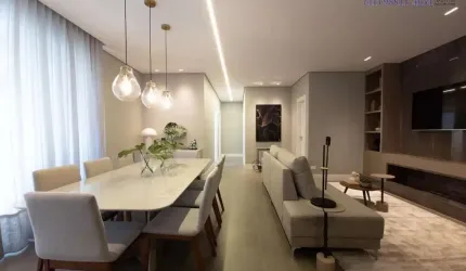 Apartamento com 3 quartos à venda na Alameda Prudente de Moraes, 129, Mercês, Curitiba, 121 m2 por R$ 1.519.900