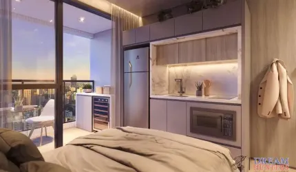 Apartamento com 2 quartos à venda na Rua Emiliano Perneta, 260, Centro, Curitiba, 50 m2 por R$ 662.700