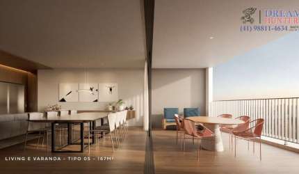 Apartamento com 3 quartos à venda na Rua Professor Assis Gonçalves, 778, Água Verde, Curitiba, 140 m2 por R$ 2.668.490