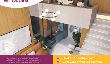 Duplex Sala Quarto com Vaga
