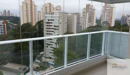 Apartamento 1 dormitorio1 vaga, varanda, no Morumbi