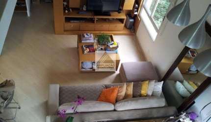 Loft Mobiliado 2 Dormitorios 2 Suites 3 Vagas Deposito no Panamby