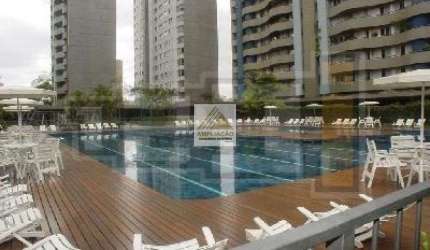 Apto 4 dorms, 4 suítes todas com varanda, 3 vagas no Morumbi