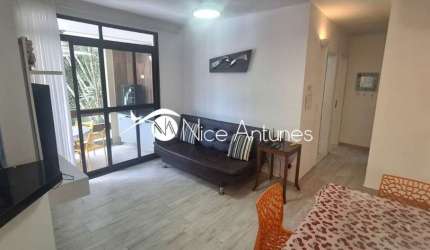Flat na praia Riviera com 2 quartos, sendo 1 suite , 2 banheiros, 1 vaga , 60m2  Flat na praia Rivie