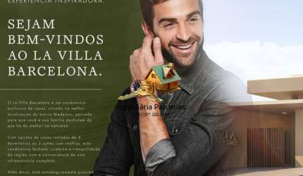 Condomínio La Villa Barcelona Jundiaí - Medeiros casas de 145m2 a 178m2 !