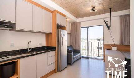 Apartamento com 1 dormitório para alugar, 27 m² por R$ 2.446,00/mês - Rebouças - Curitiba/PR