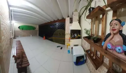 Casa com 3 dormitórios à venda  - Parque Bitaru - São Vicente/SP