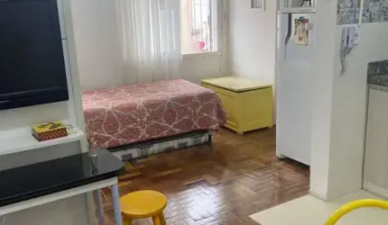 Apartamento com 1 quarto à venda na Rua Golda Meir, 334, Jardim Leopoldina, Porto Alegre, 27 m2 por R$ 110.000