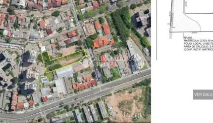 Terreno em condomínio fechado à venda na Rua Coronel Aristides, 215, Camaquã, Porto Alegre, 2333 m2 por R$ 2.650.000