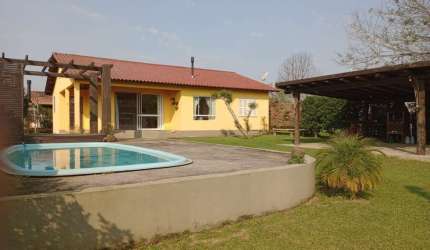 Casa em condomínio fechado com 3 quartos à venda na Rodovia ERS-040, 60, Águas Claras, Viamão, 120 m2 por R$ 510.000