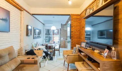 Casa em condomínio fechado com 3 quartos à venda na Rua Marcílio Dias, 1244, Menino Deus, Porto Alegre, 137 m2 por R$ 490.000