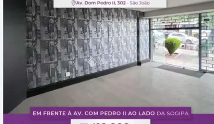 Ponto comercial à venda na Rua Dom Pedro II, 302, São João, Porto Alegre, 105 m2 por R$ 410.000
