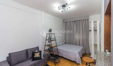 Apartamento com 1 quarto à venda na Avenida João Pessoa, 1203, Farroupilha, Porto Alegre, 25 m2 por R$ 185.000
