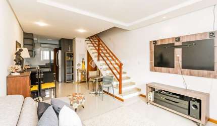 Casa em condomínio fechado com 2 quartos para alugar na Rua Nestor José Nitschke, 176, Guarujá, Porto Alegre, 108 m2 por R$ 4.100