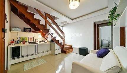 Cobertura com 2 quartos para alugar na Rua Carlos Trein Filho, 130, Auxiliadora, Porto Alegre, 128 m2 por R$ 5.200